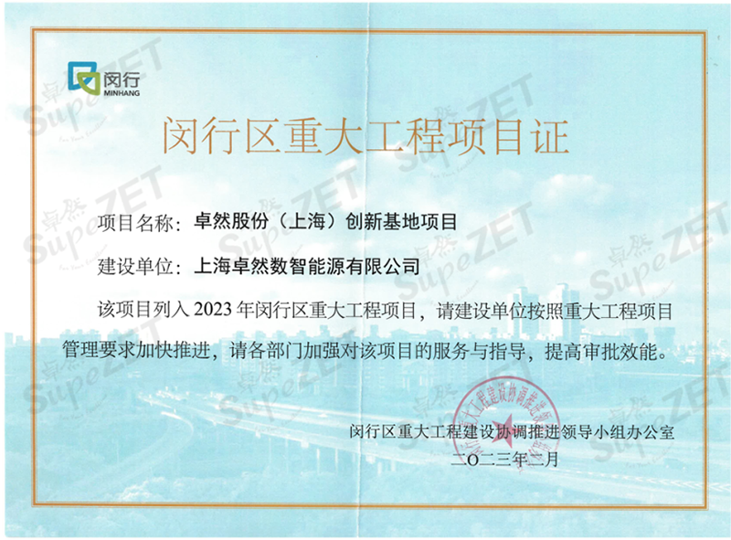 共建未来丨918搏天堂股份（上海）创新基地亮相“2023年闵行区重大工程项目开工仪式”主会场！